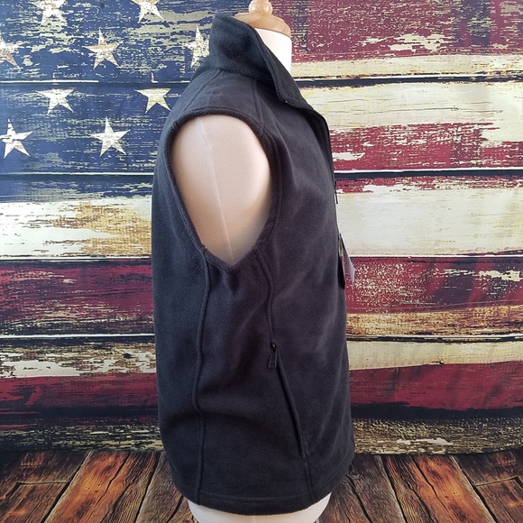 NEW COLUMBIA MENS STEENS MOUNTAIN FLEECE VEST - Picture 4 of 5